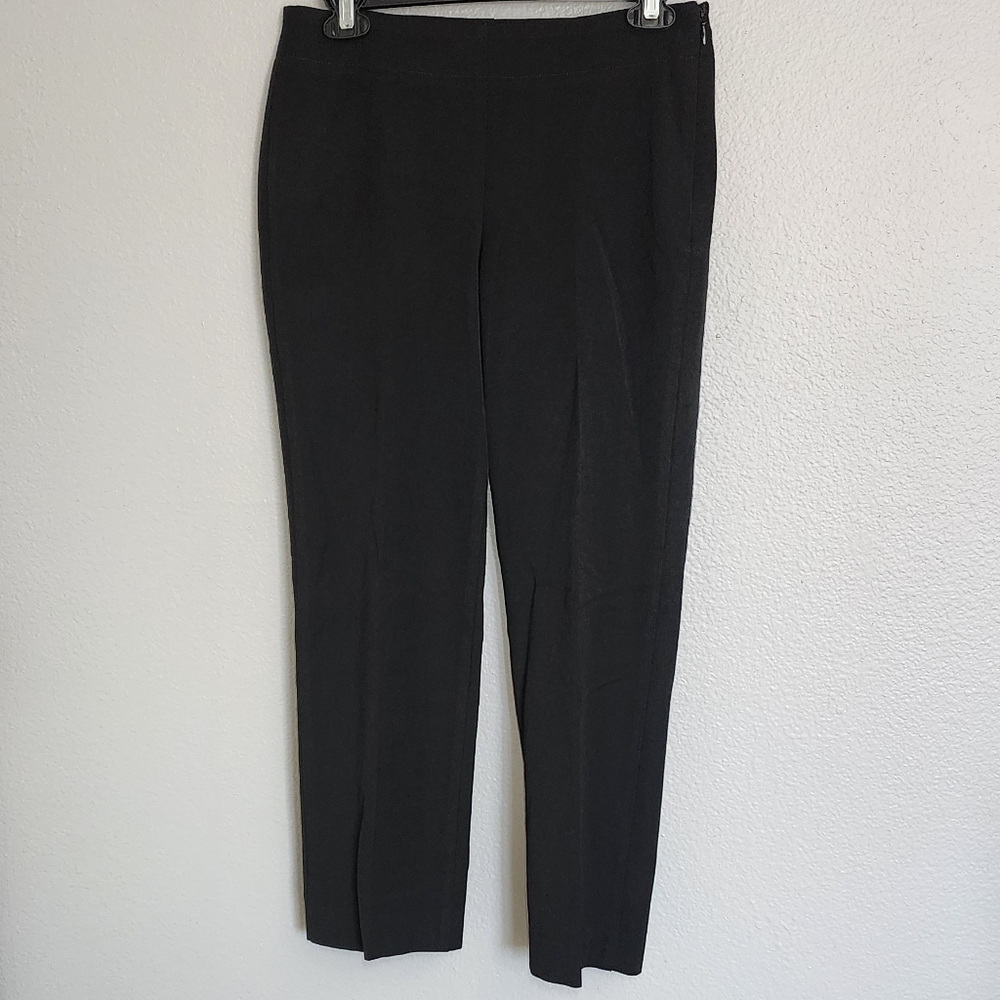 Talbots  Heritage black capris cropped pants / size  2P